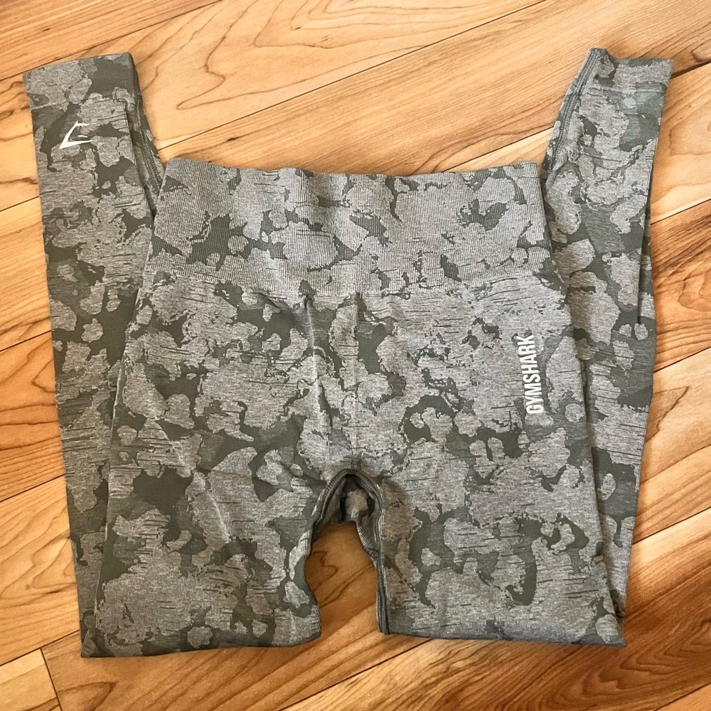 Gymshark Camo Print Leggings